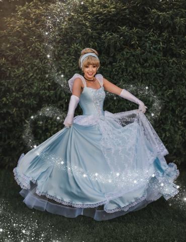 Cinderella with starry swirl