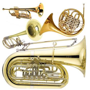Image of brass instruments