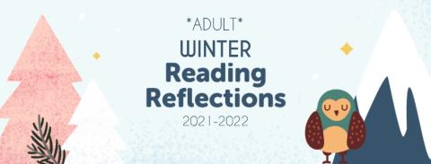 Adult Winter Reading Challenge flyer