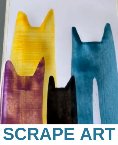 scrape art