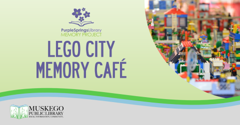 Flyer for Lego City Memory Cafe