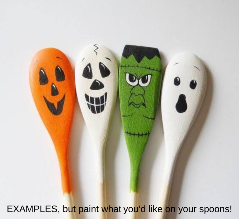 painted spoons