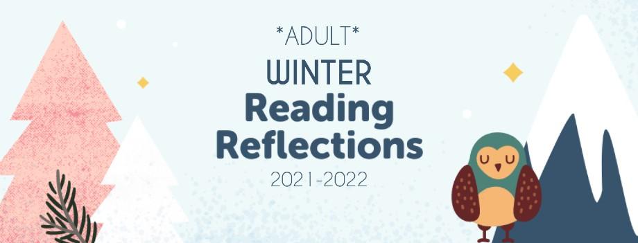 Adult Winter Reading Challenge flyer