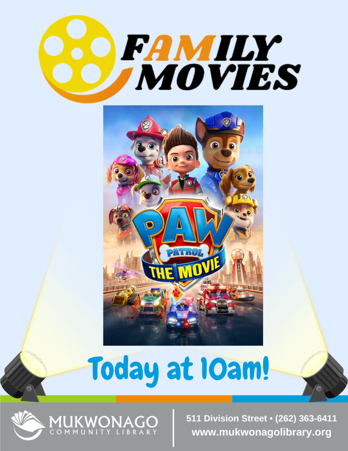 Paw Patrol movie poster