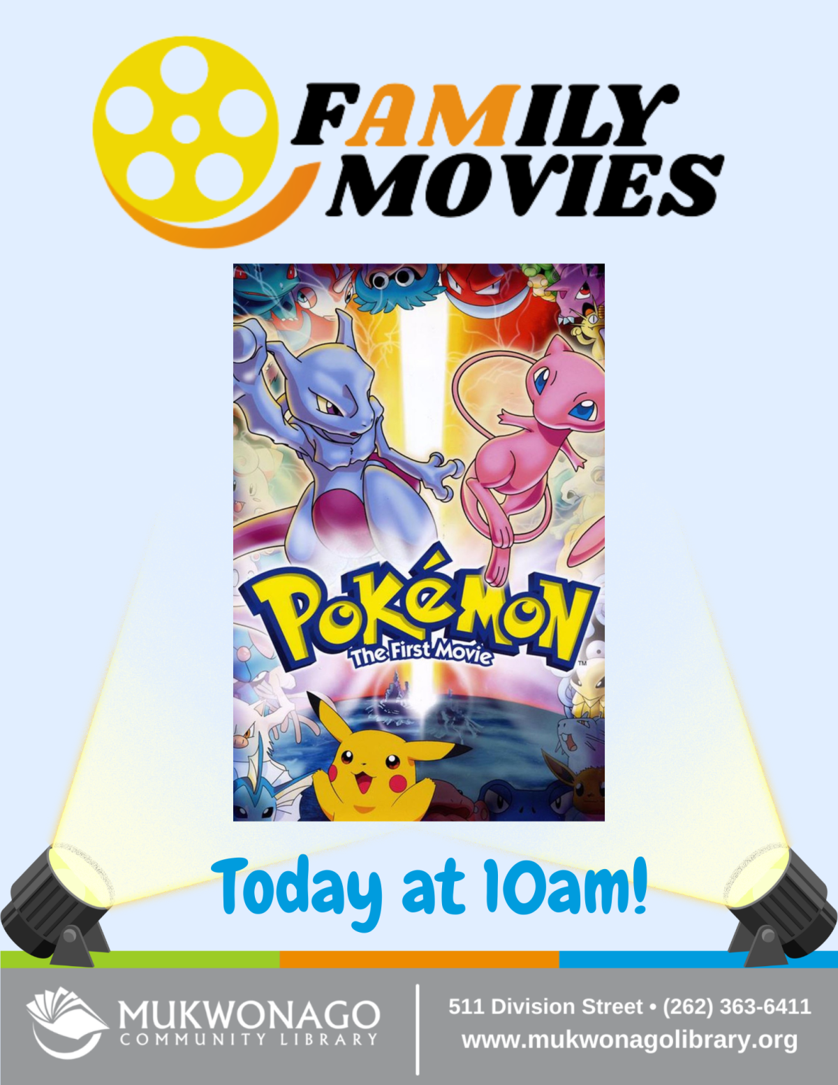 Pokémon: The First Movie poster