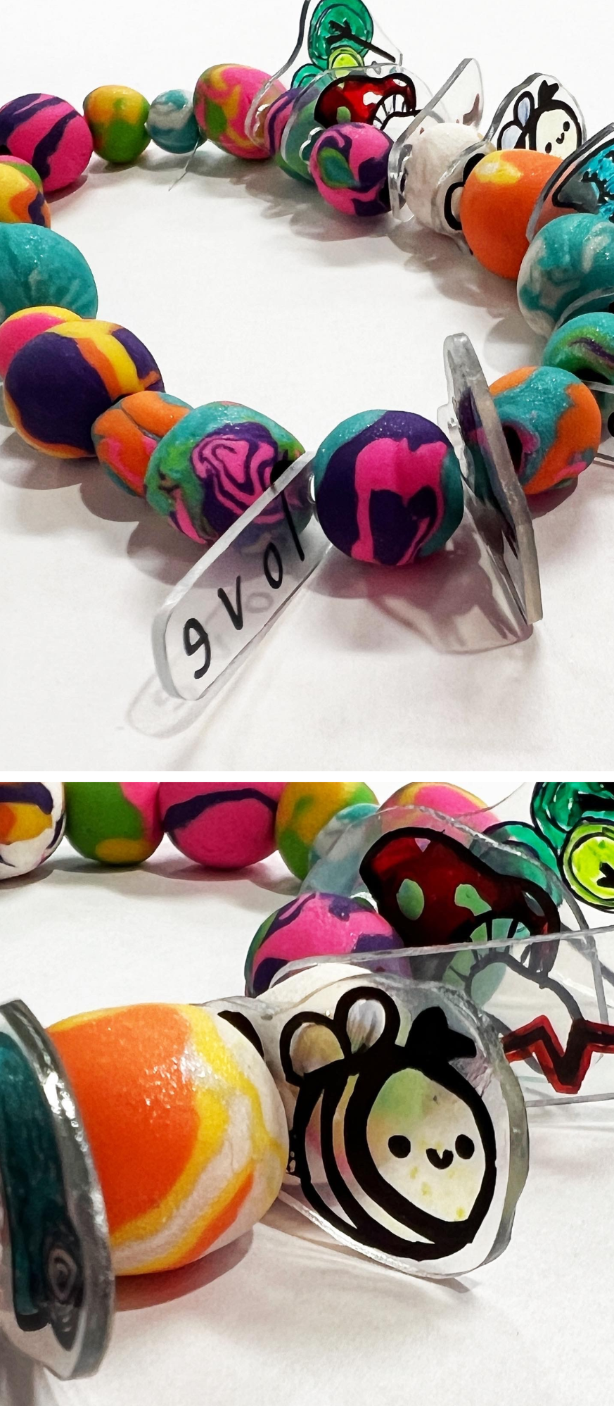 polymer and shrinky dink bracelets