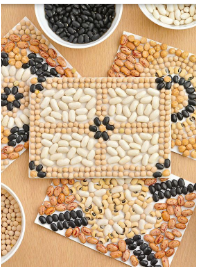 bean mosaics